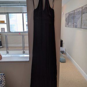 Black Calvin Klein Halter Gown Size 10